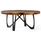 Coffee Table Round or Square for Scandinavian Homes - 125B Vale - SRU41 White Background
