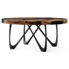 Coffee Table Round or Square for Scandinavian Homes - 125B Vale - SRU41 White Background
