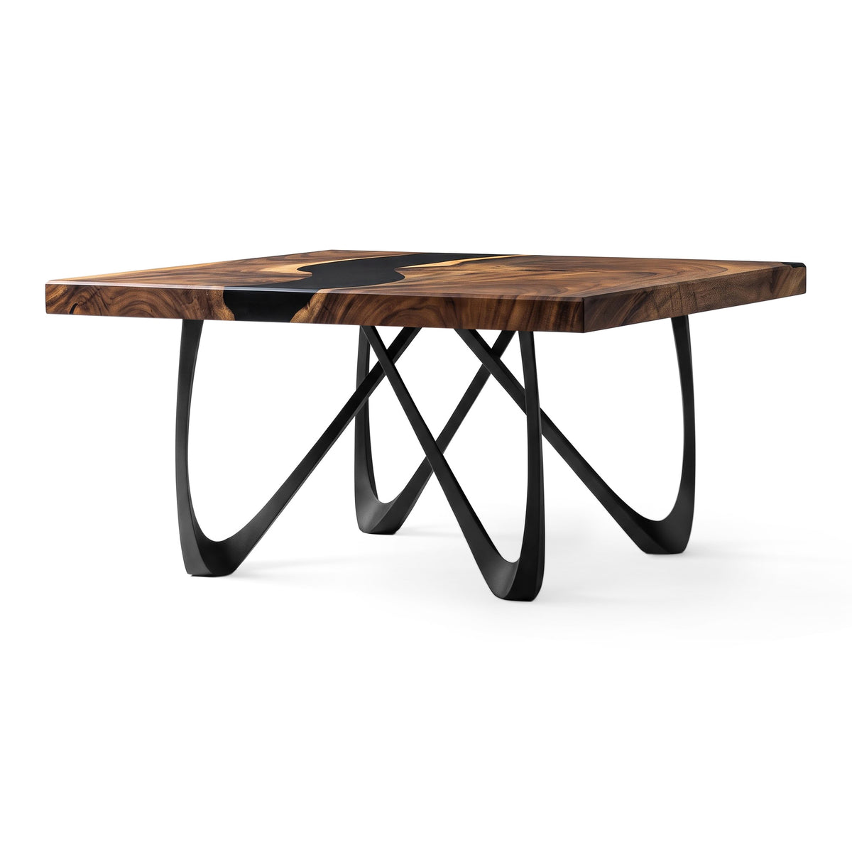 Coffee Table Round or Square for Scandinavian Homes - 125B Vale - SSQ35 White background