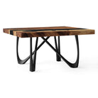 Coffee Table Round or Square for Scandinavian Homes - 125B Vale - SSQ35 White background