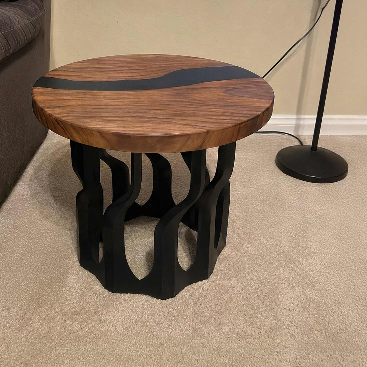 Coffee Table with Diadem 16" H Metal Table Base - Customer Feedback