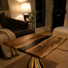 Coffee Table with Flux Gold 16" H (Big Size) Heavy Duty Metal Table Base  - customer feedback