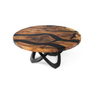 Coffee Table with Looper 16" H Metal Table Base - white background
