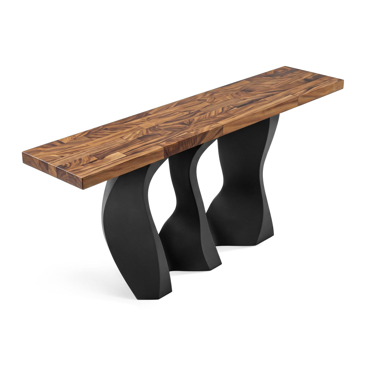Console Table with Side-Rocky 28.5" H Steel Table Base - BB-SRE70x15 