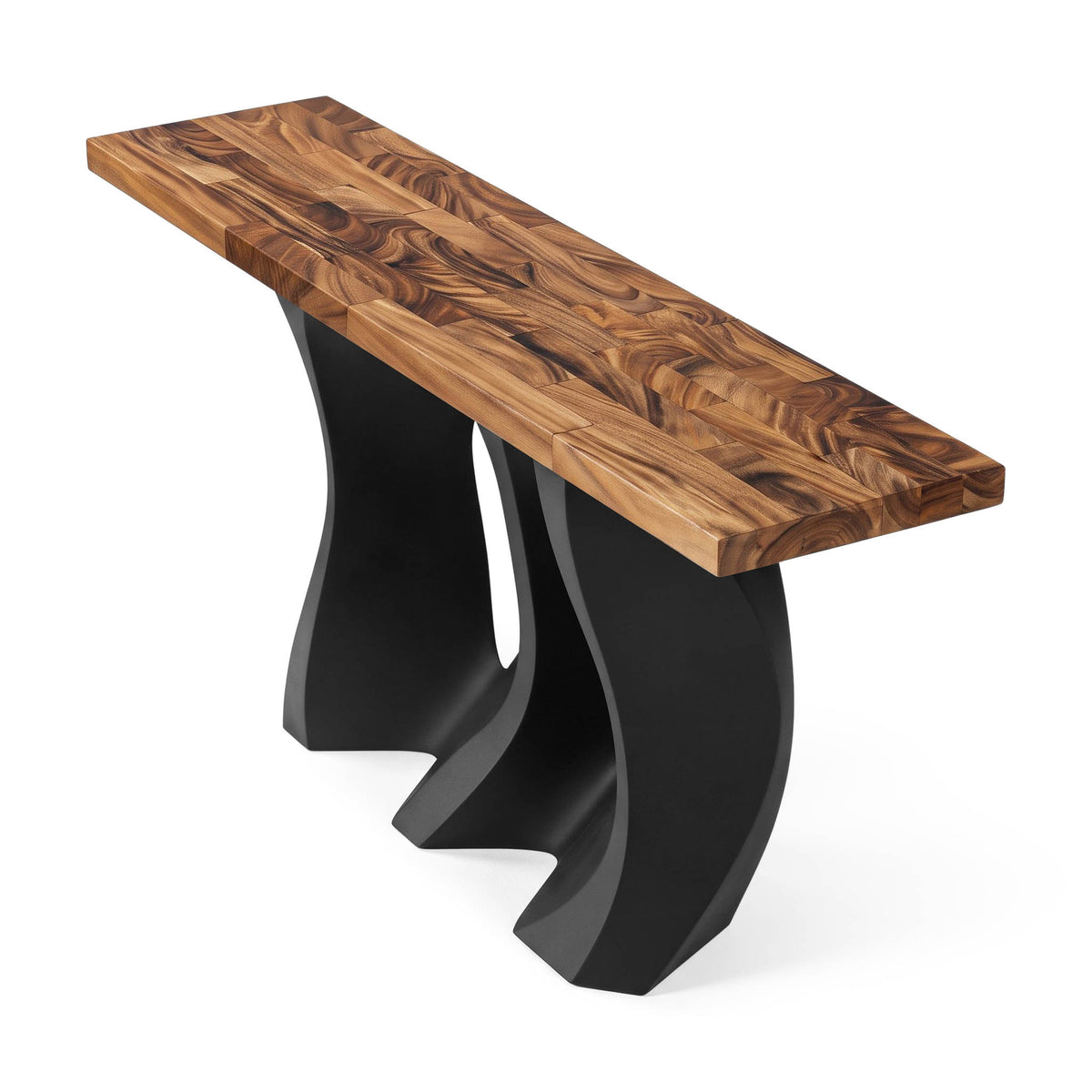 Console Table with Side-Rocky 28.5" H Steel Table Base - BB-SRE70x15 