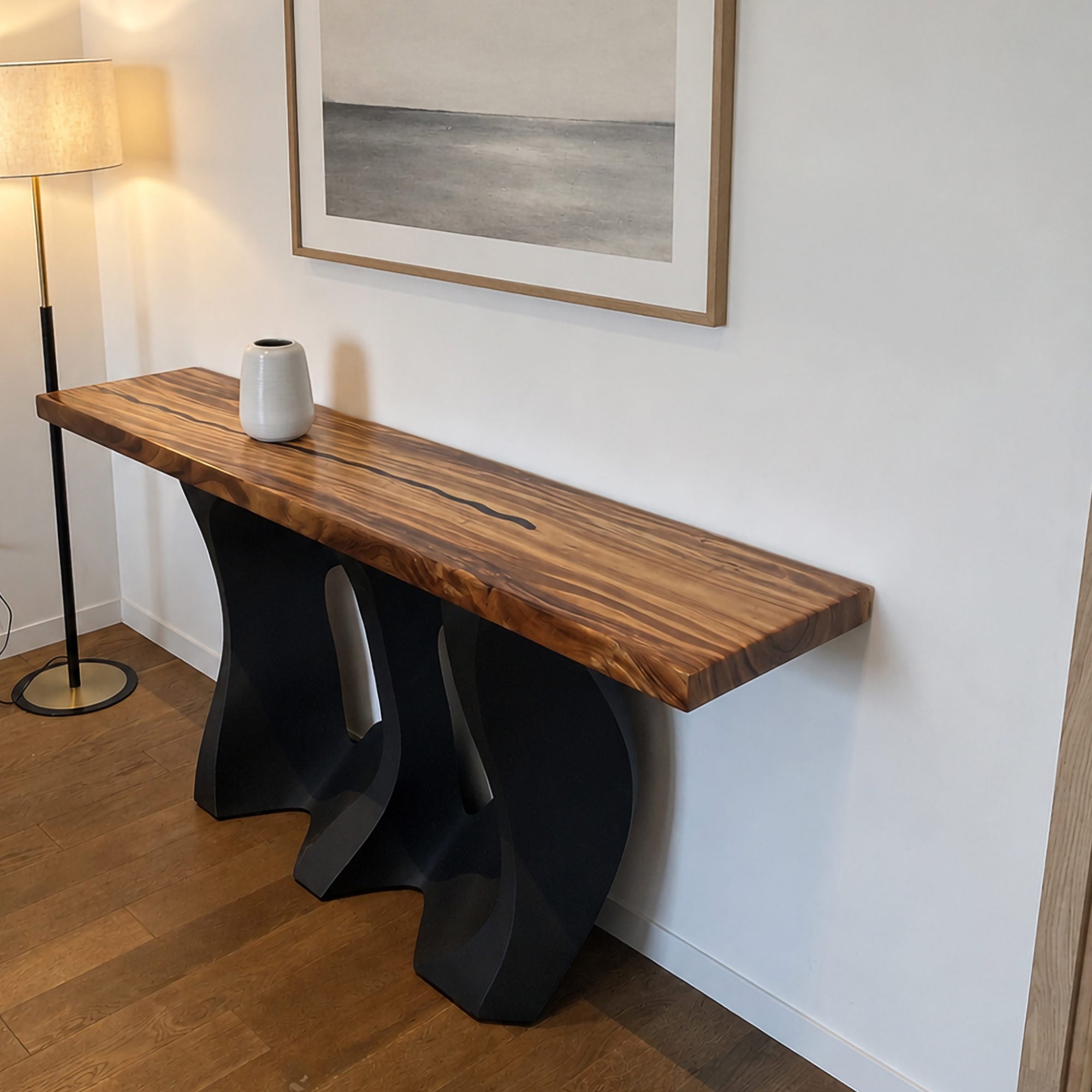 Console Table with Side-Rocky 28.5" H Steel Table Base - Customer Feedback