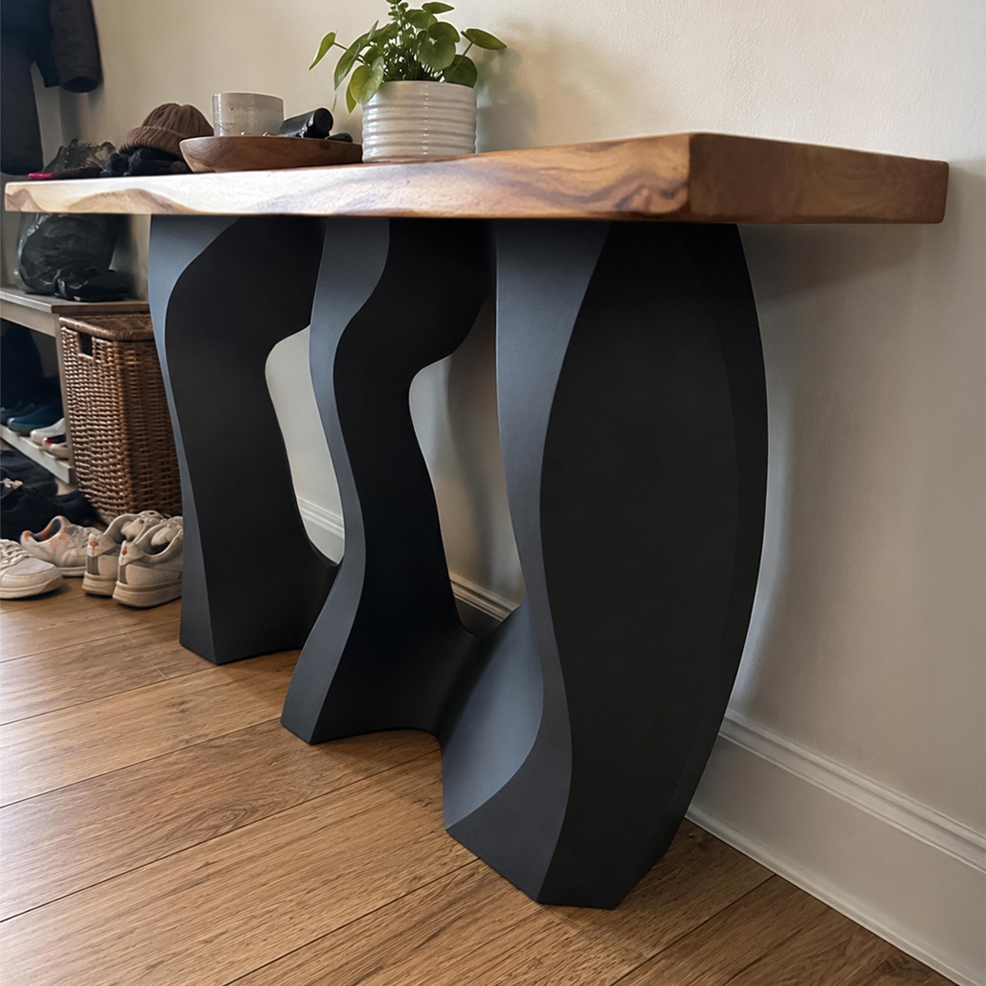 Console Table with Side-Rocky 28.5" H Steel Table Base - Customer Feedback