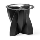 Contemporary Coffee Table 29" Round & Square with Petal Steel Base - 110 Calix - Only base white background