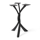 Dining Table 23" with Steel Base for Small Kitchens - 530 Teris - Base only white background