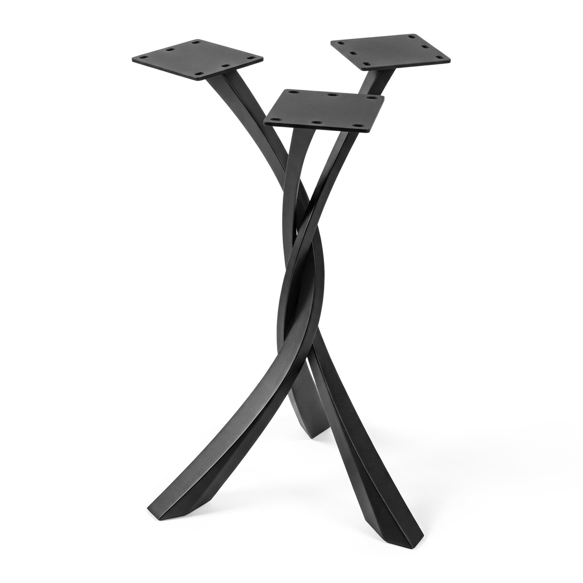 Dining Table 23" with Steel Base for Small Kitchens - 530 Teris - Base only white background