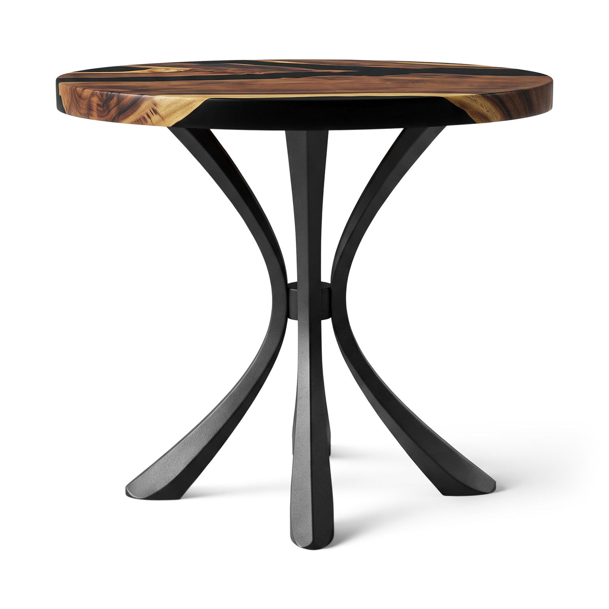 Dining Table 35" Round or Square for Contemporary Homes - 413 Zolia - SRU35 White Background