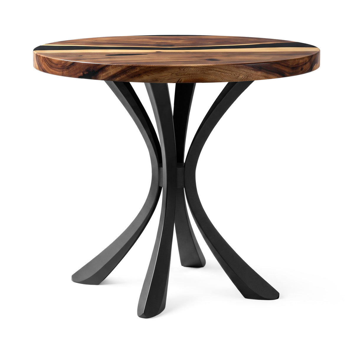 Dining Table 35" Round or Square for Contemporary Homes - 413 Zolia - SRU35 White Background