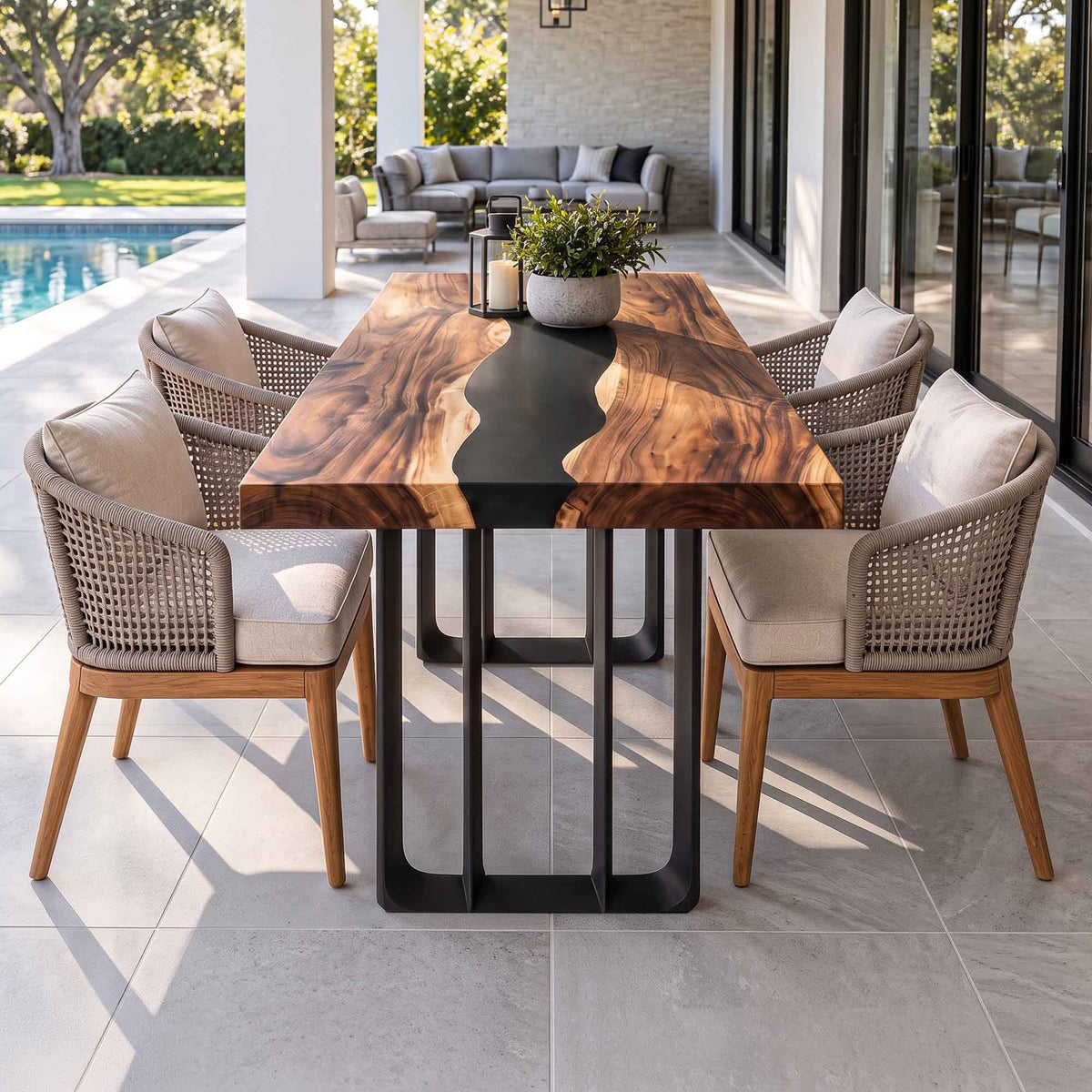 Dining Table Legs 28.5" H for DIY Table Builds - 401 Colum - 18L Thumb