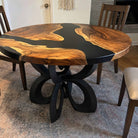 Dining Table with Blosome 28.5" H x 22" W Metal Table Base - Customer feedback 