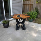 Dining Table with Blosome 28.5" H x 22" W Metal Table Base - Customer feedback 
