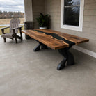 Dining Table with Delta 28.5" H Modern Metal Table Legs - Customer Feedback