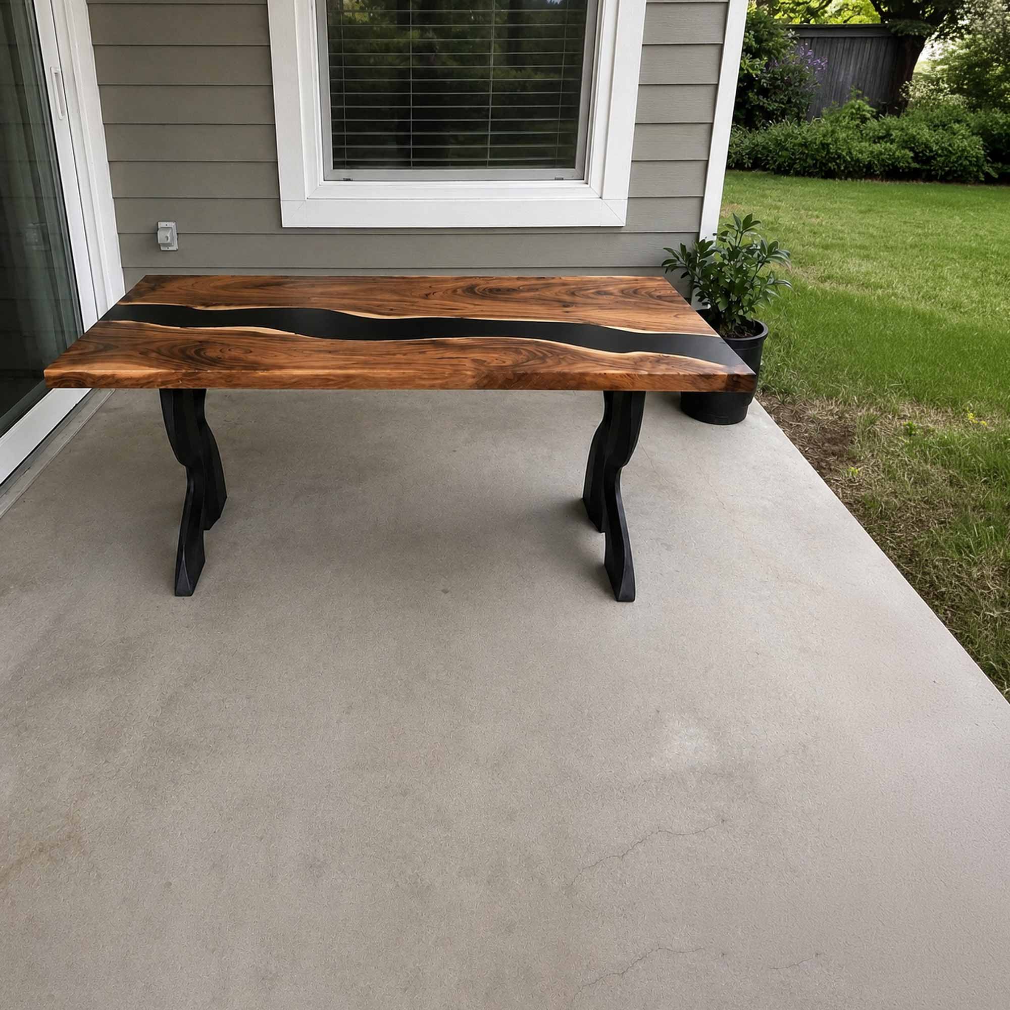 Dining Table with Delta 28.5" H Modern Metal Table Legs - Customer Feedback