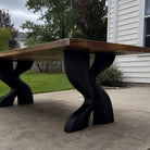 Dining Table with Delta 28.5" H Modern Metal Table Legs - Customer Feedback