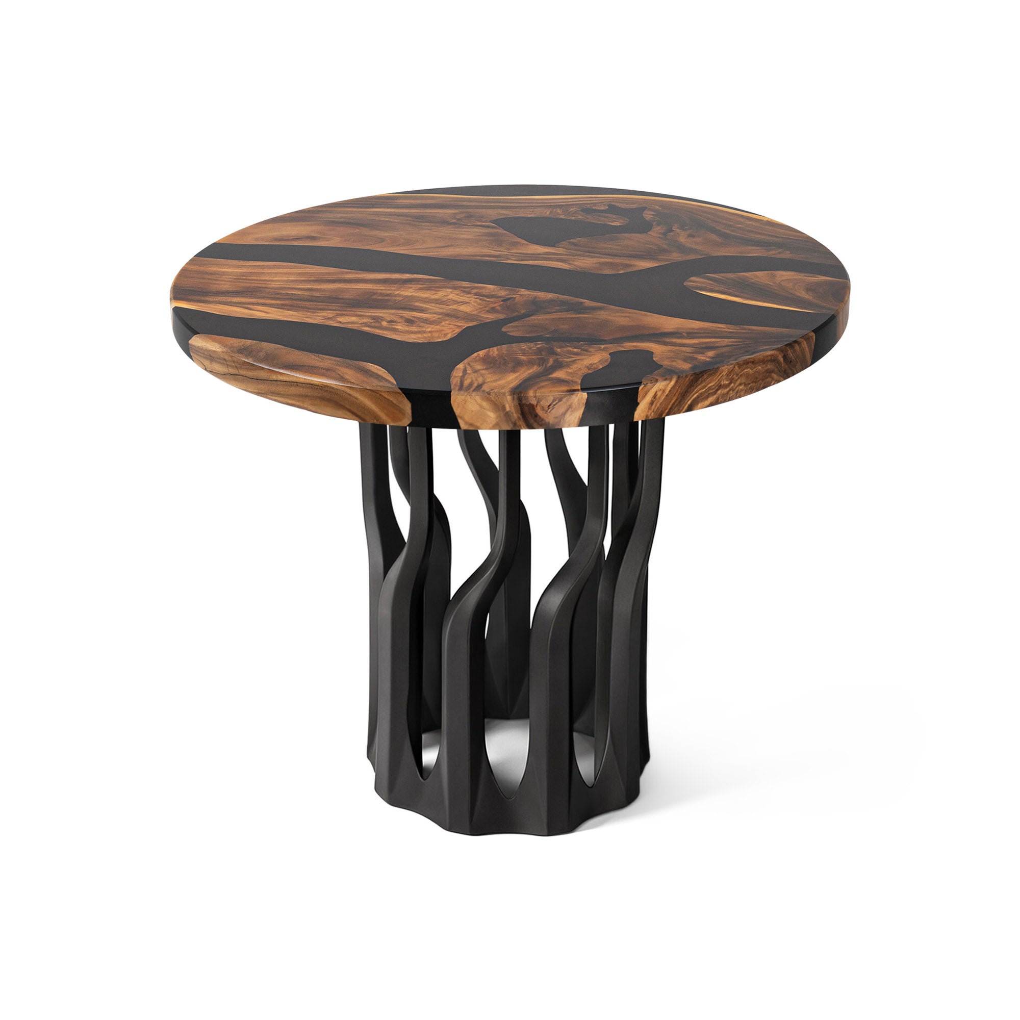 Dining Table with Diadem 28.5" H Metal Table Base - white background