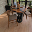 Dining Table with Diadem 28.5" H Metal Table Base - customer feedback