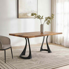 Dining Table with Fello 28.5" H Metal Table Legs - thumb