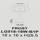 Dining Table with Frost 28.5" H Metal Table Base - bottom dimension 3d drawings