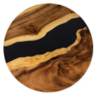 Dining Table with Frost 28.5" H Metal Table Base - 41" Round Epoxy Table Top