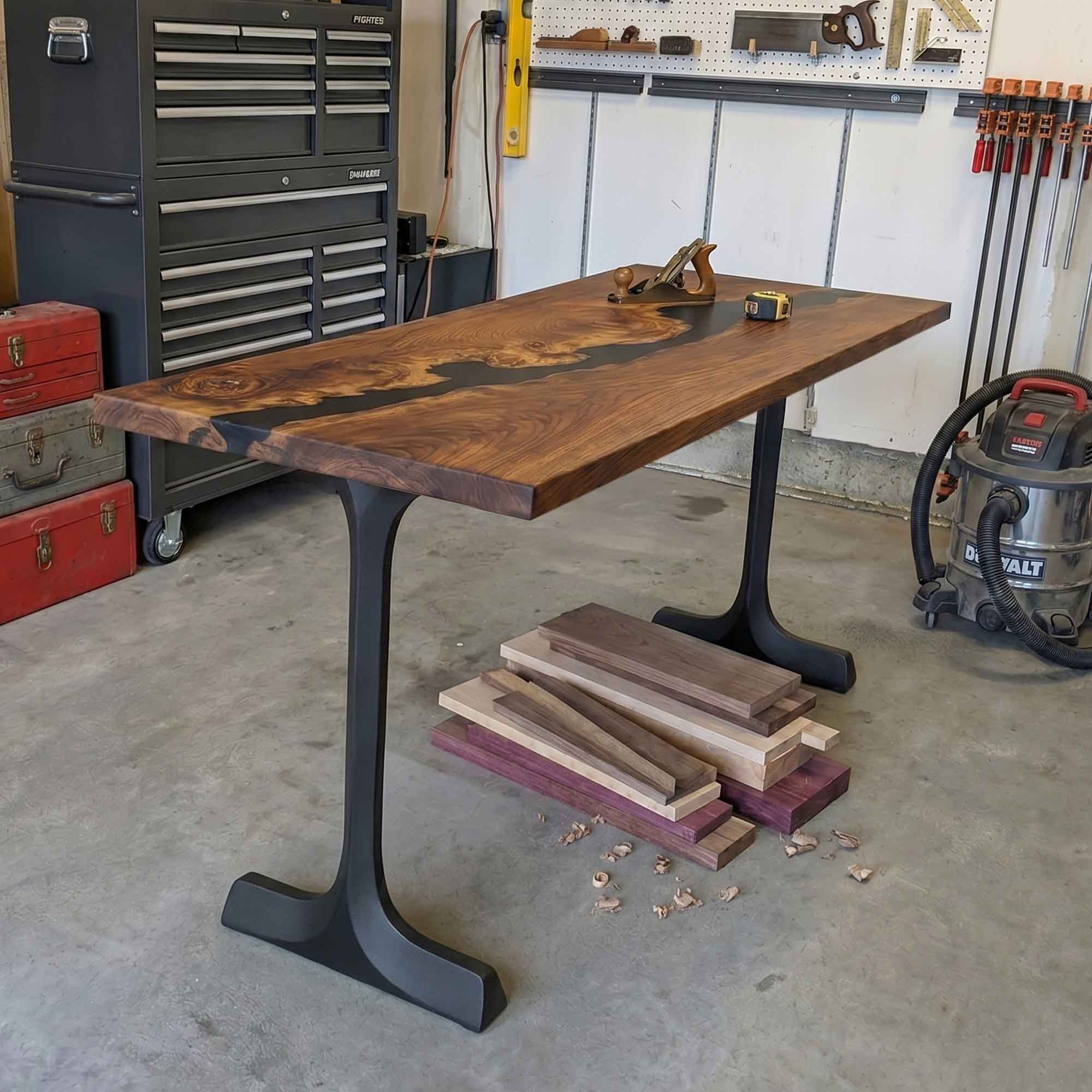 Dining Table with Goblet 28.5" H x 16" W Metal Table Legs - Customer Feedback