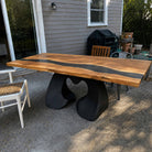 Dining Table with Kraig 28.5" H Metal Table Base - customer feedback