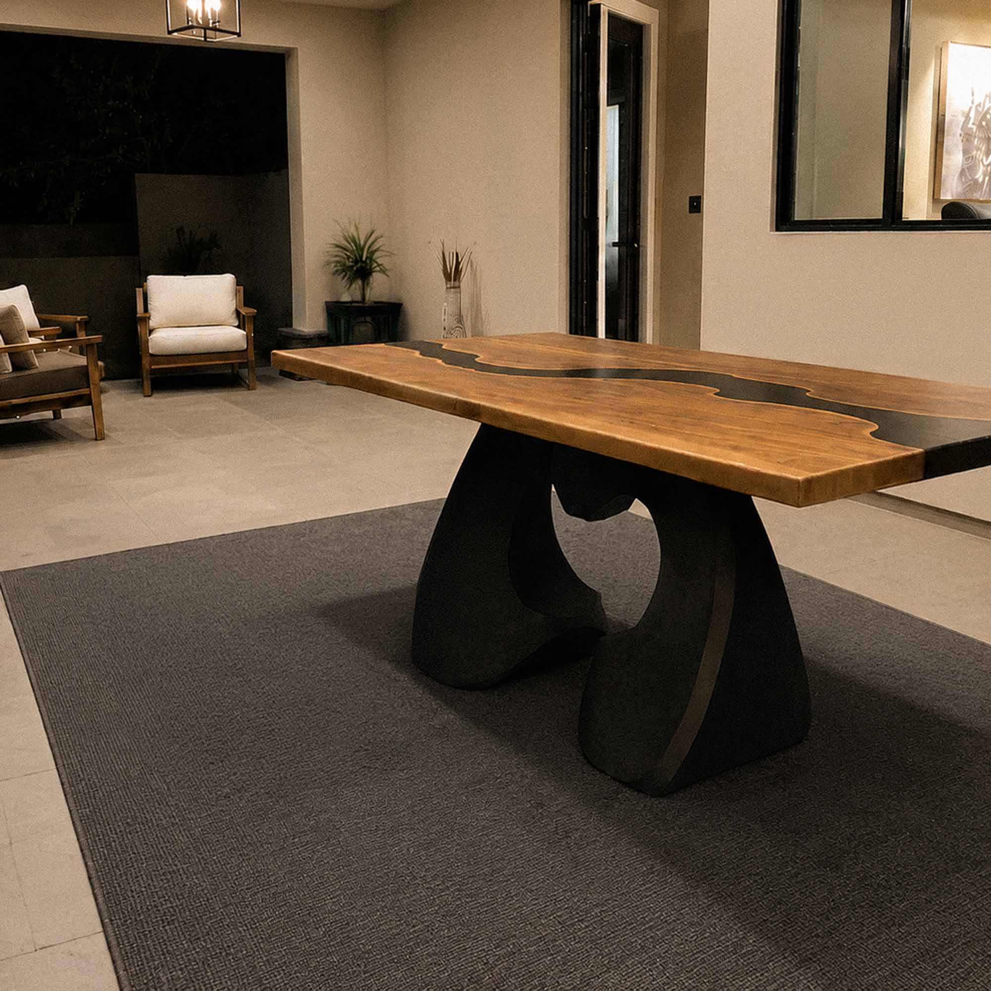 Dining Table with Kraig 28.5" H Metal Table Base - customer feedback