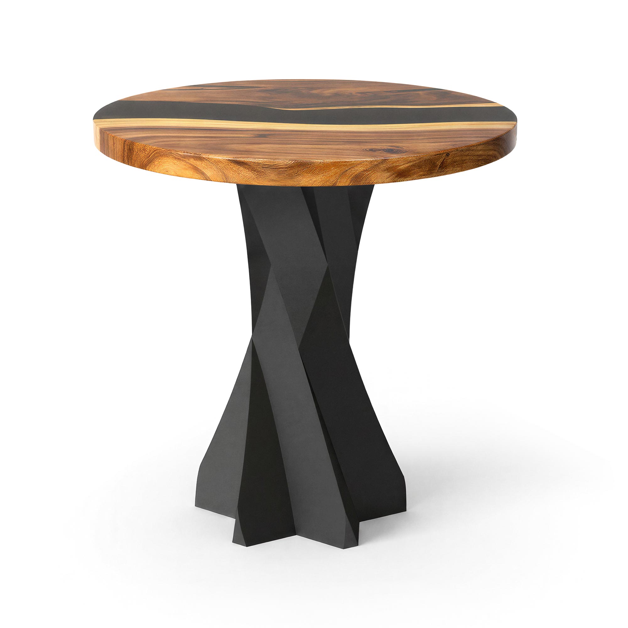 Dining Table with Nook 28.5" H x 16" L Table Base side white background