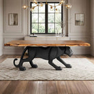 Dining Table with Panthera 28.5" Metal Table Base for Modern Kitchen - thumb