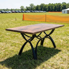 Dining Table with Spey 28.5" H Steel Table Base - thumb