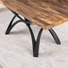 Dining Table with Spey 28.5" H Steel Table Base - interior
