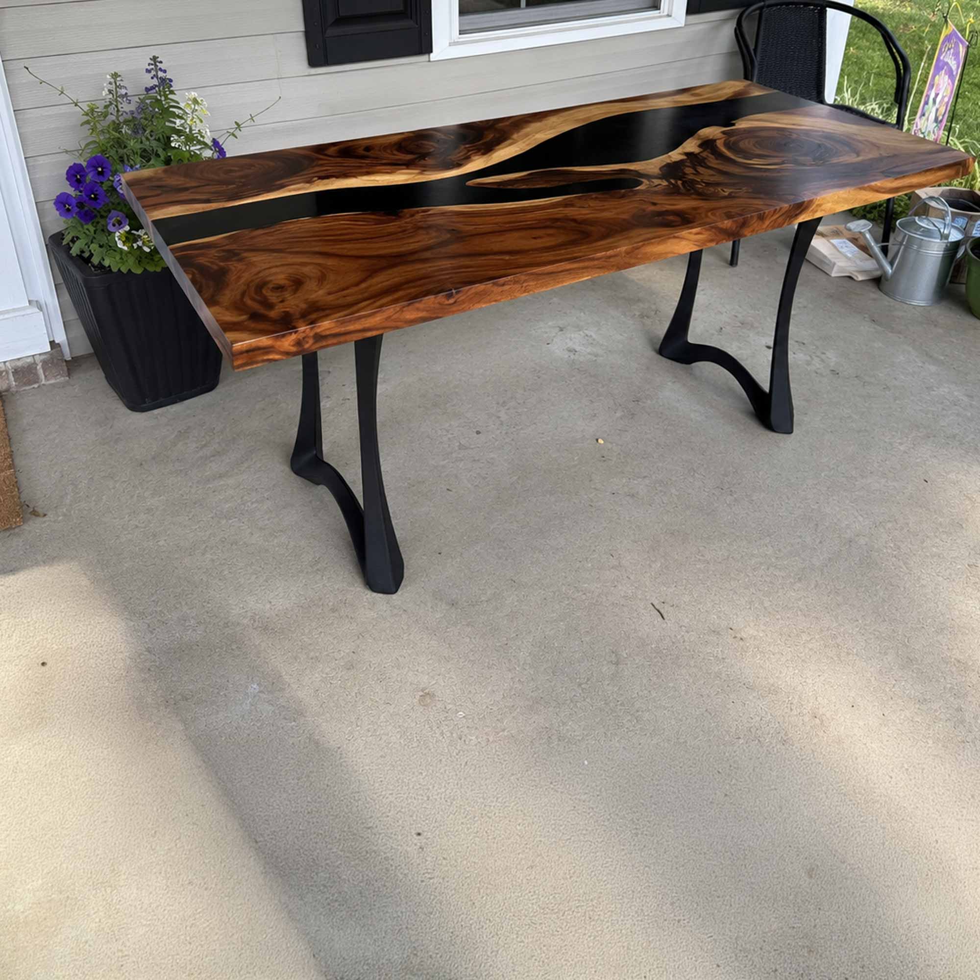 Dining Table with Tangen 28.5" H Metal Table Legs - customer feedback