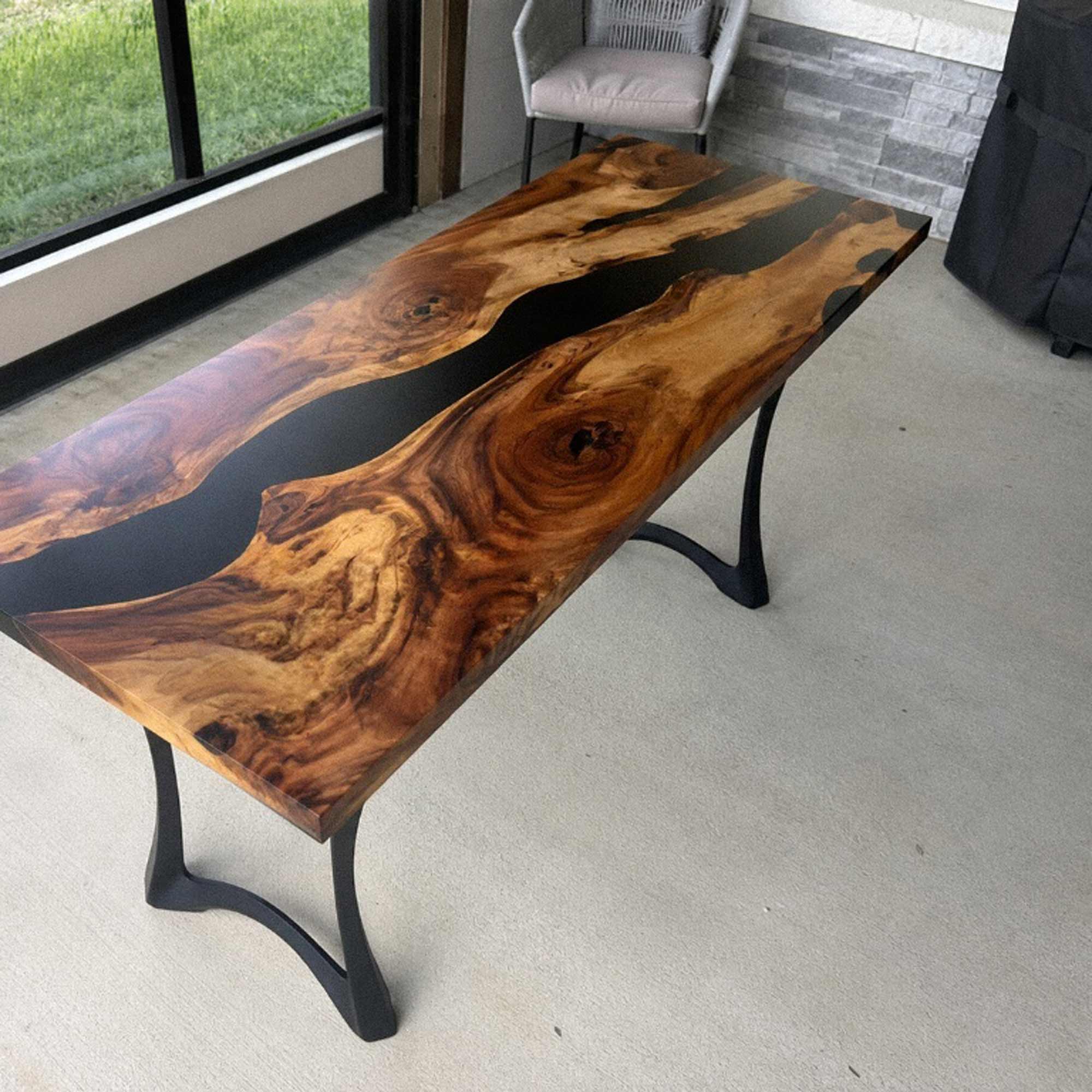 Dining Table with Tangen 28.5" H Metal Table Legs - customer feedback