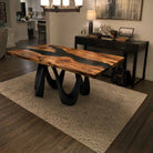 Dining Table with Wavea 28.5" H Metal Table Base - customer feedback