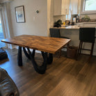 Dining Table with Wavea 28.5" H Metal Table Base - customer feedback