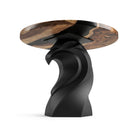 Handcrafted Dining Table with Aquila Table Base for Wood Table Top - White background