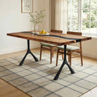 Industrial Dining Table with Wilis 28.5" H Table Legs - thumb