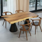 Live Edge Dining Room Table Top - 60" x 34" interior - 02 - LE-60x34-0070