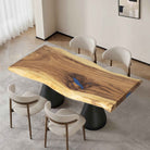 Live Edge Dining Table Top - 60" x 24" Interior - LE-60x24-0068