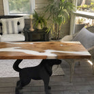 Metal Table Base Canis 28.5" H for Dining Table - Customer feedback