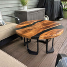 Metal Table Base Framie 16" H High Side Natural Wood Table -customer feedback