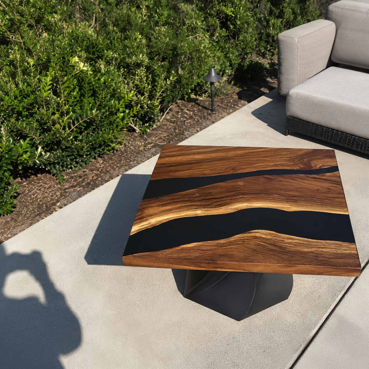 Metal Table Base Papao 16" H for Coffee Wood Table - customer feedback