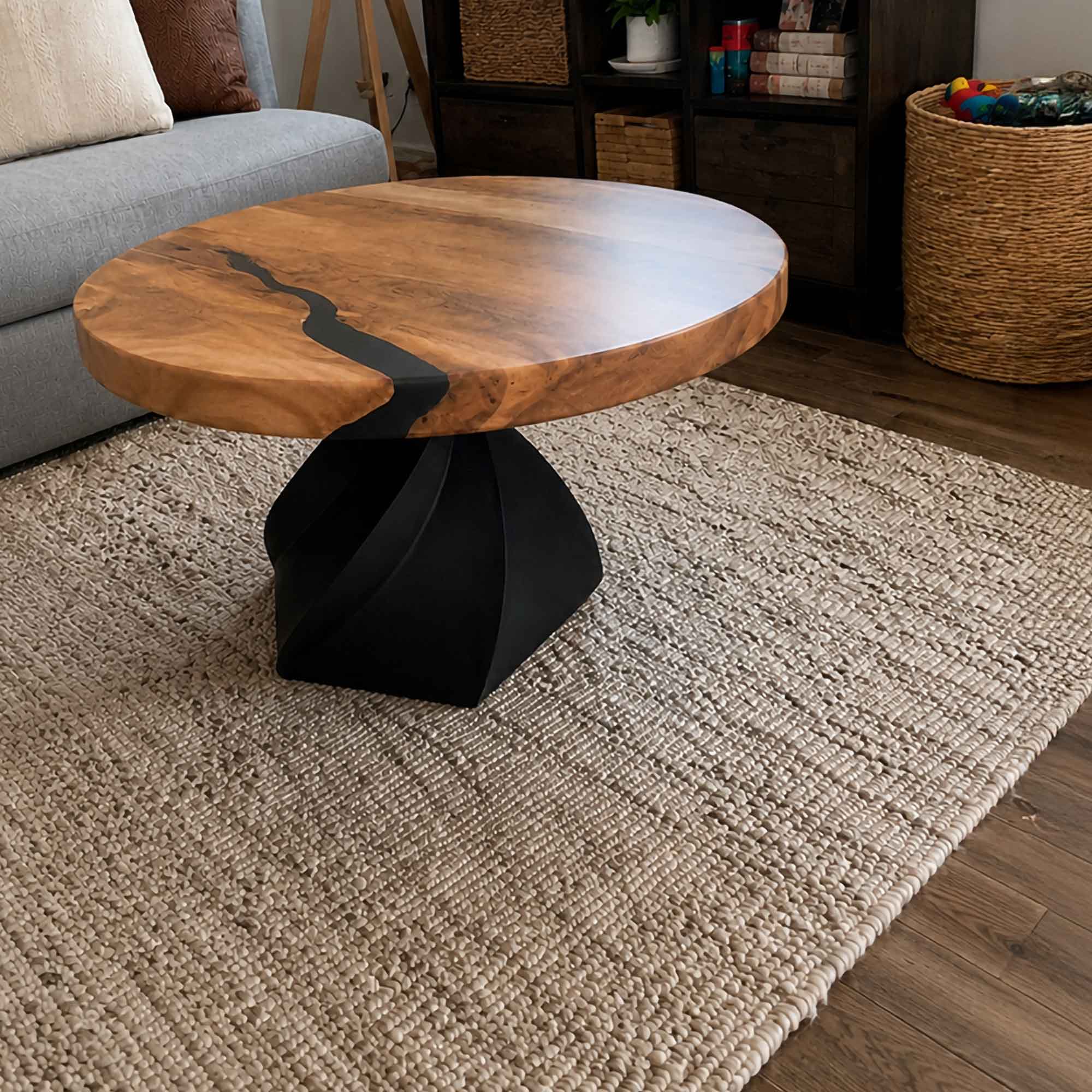 Metal Table Base Papao 16" H for Coffee Wood Table - customer feedback