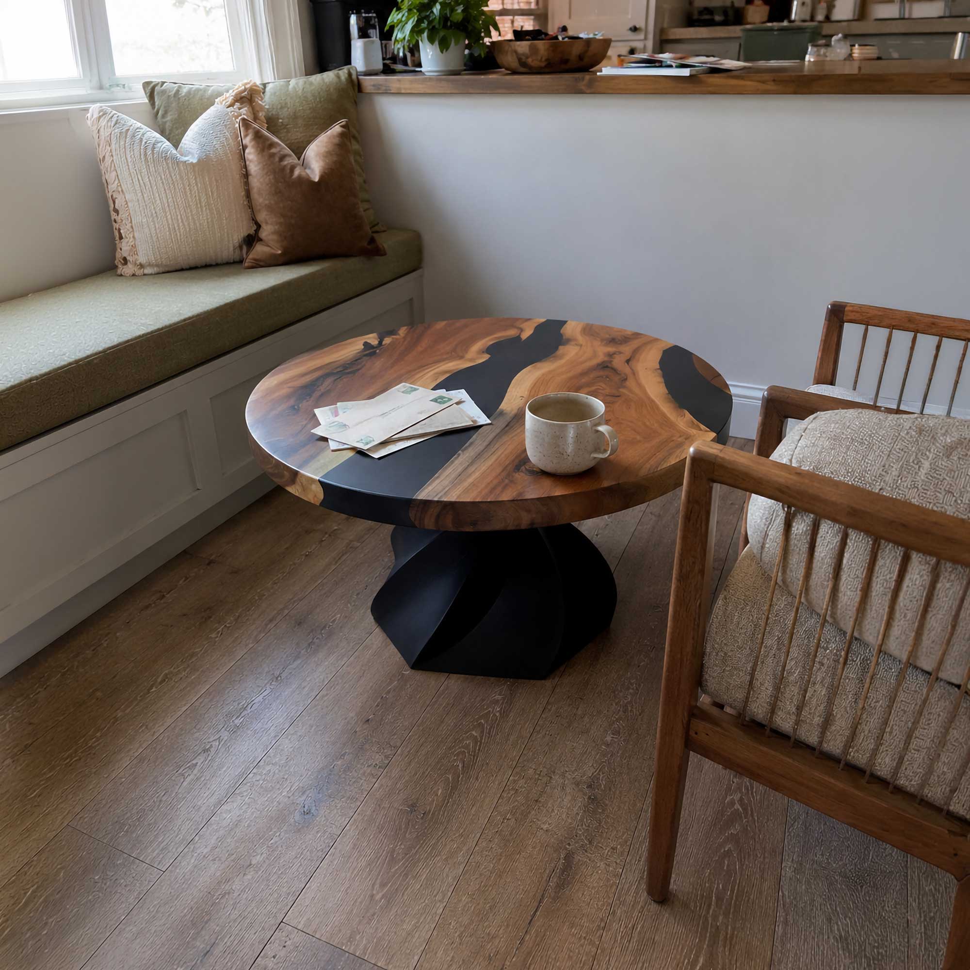 Metal Table Base Papao 16" H for Coffee Wood Table - customer feedback