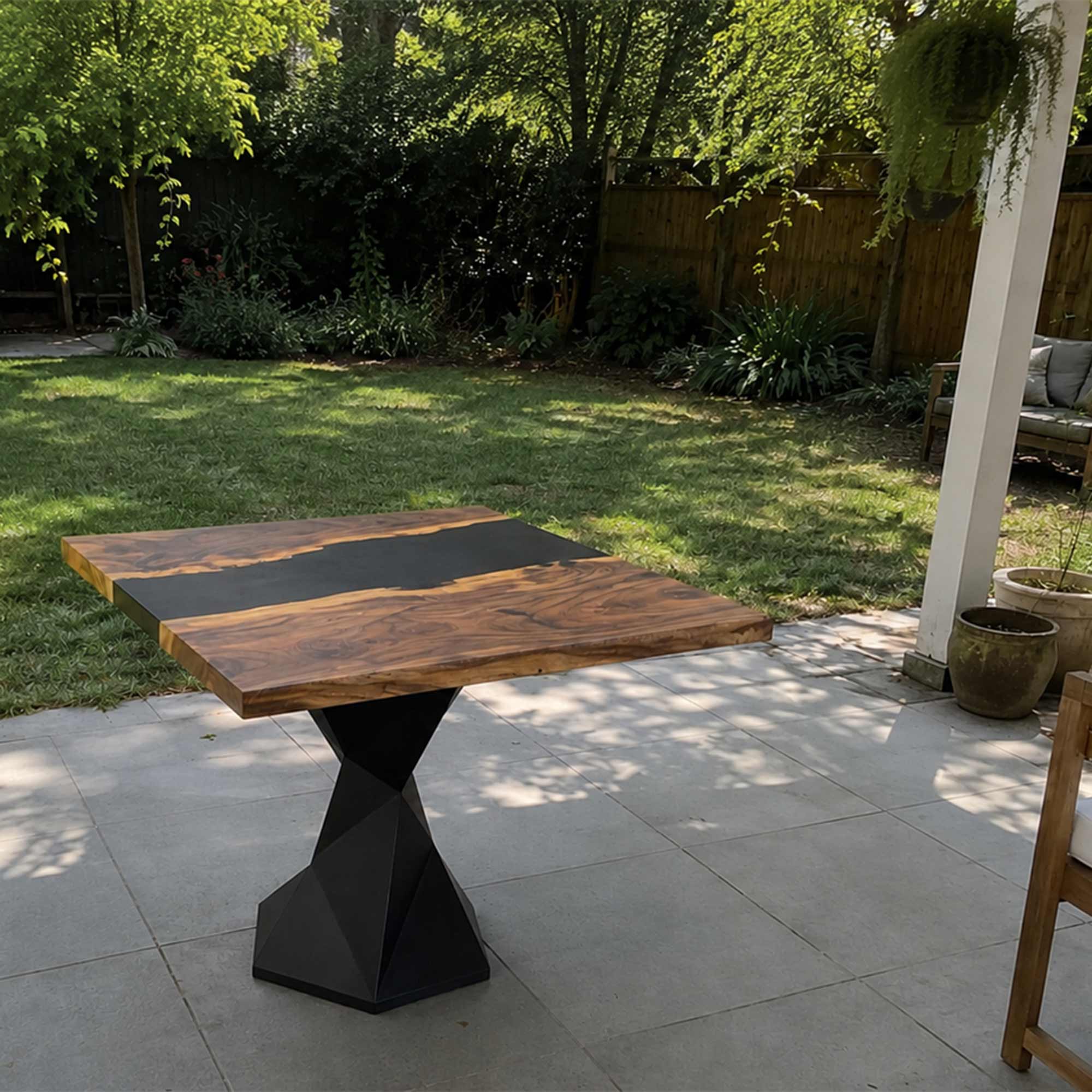 Modern Dining Table with Frost 28.5" H Steel Table Base - customer feedback