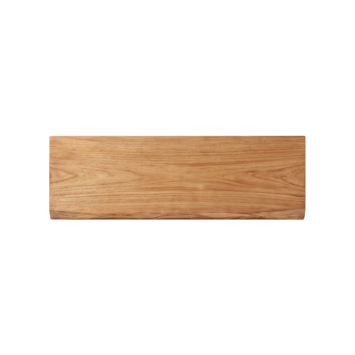 Narrow Console Table 47" or 60" Natural Wood for Hallways - 513 Tangen -  NA-SRE47x15 White Background