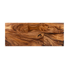 Natural Dining Table with Wilis 28.5" H Metal Table Legs - 60x24 natural wood tabletop white background